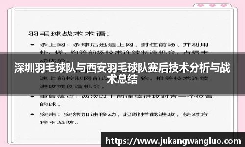 深圳羽毛球队与西安羽毛球队赛后技术分析与战术总结